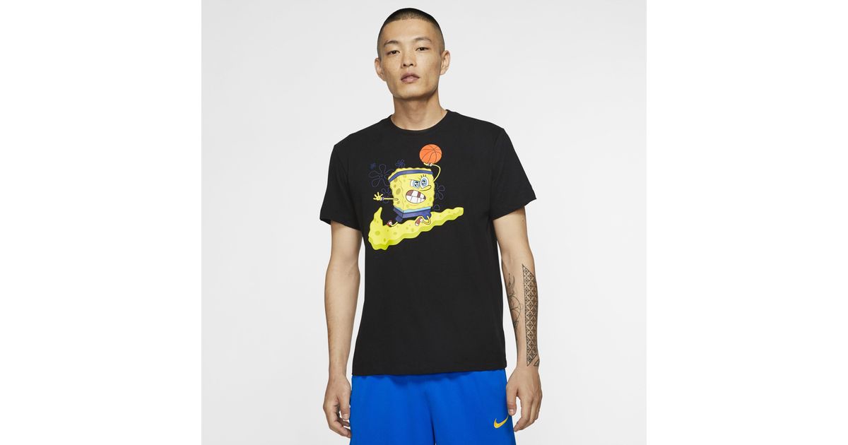 spongebob nike tee