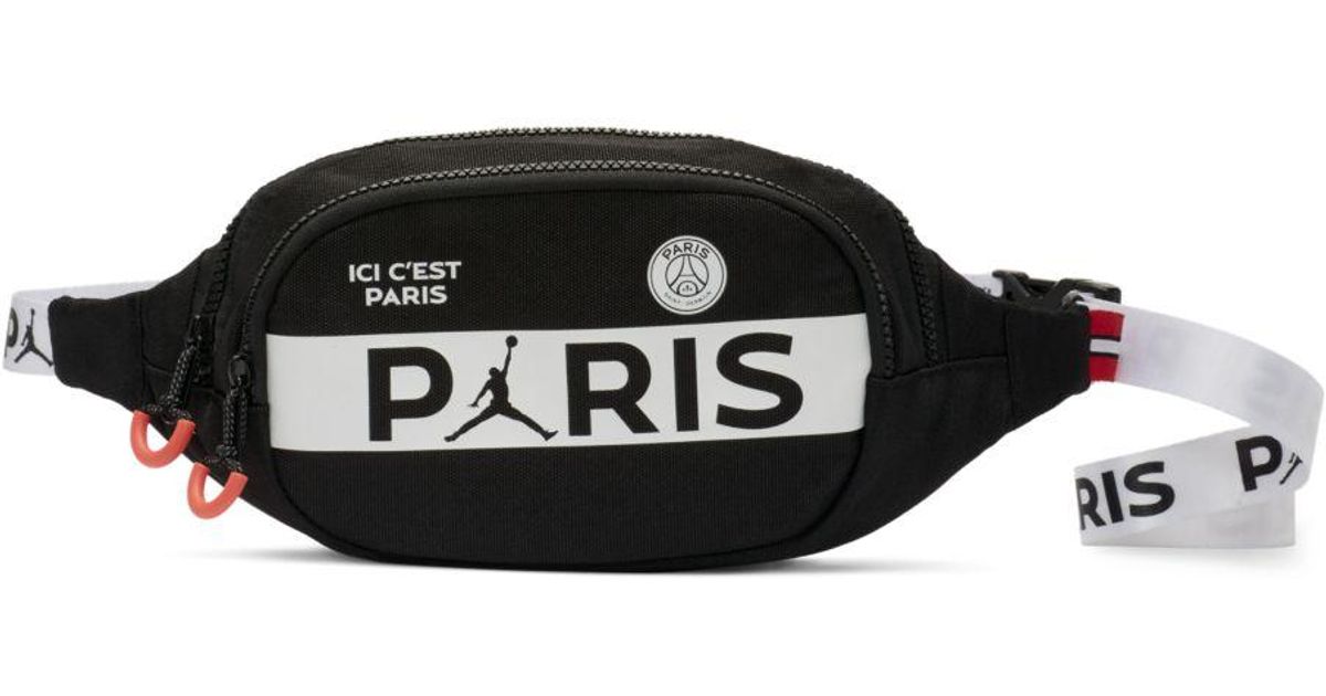 Nike Jordan Paris Saint-germain Crossbody Bag in Black for Men - Lyst