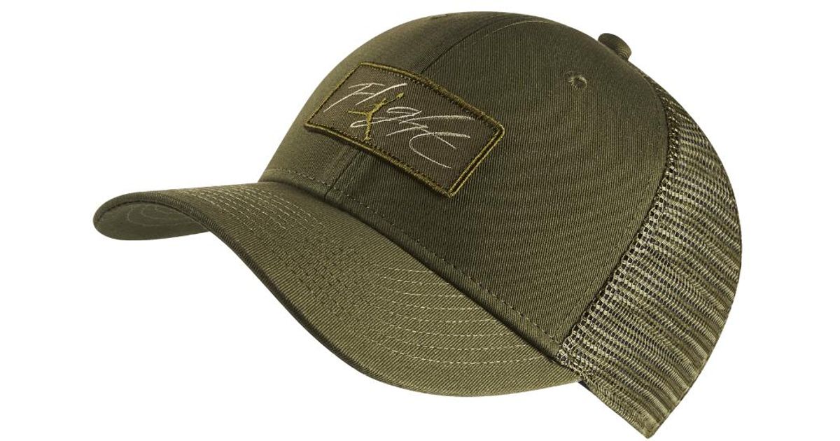 Nike Flight Classic 99 Adjustable Trucker Hat, By Nike (green) for Men |  Lyst