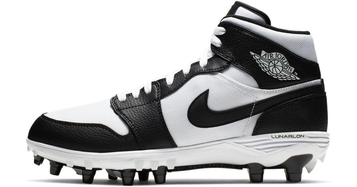 jordan 1 cleats all white