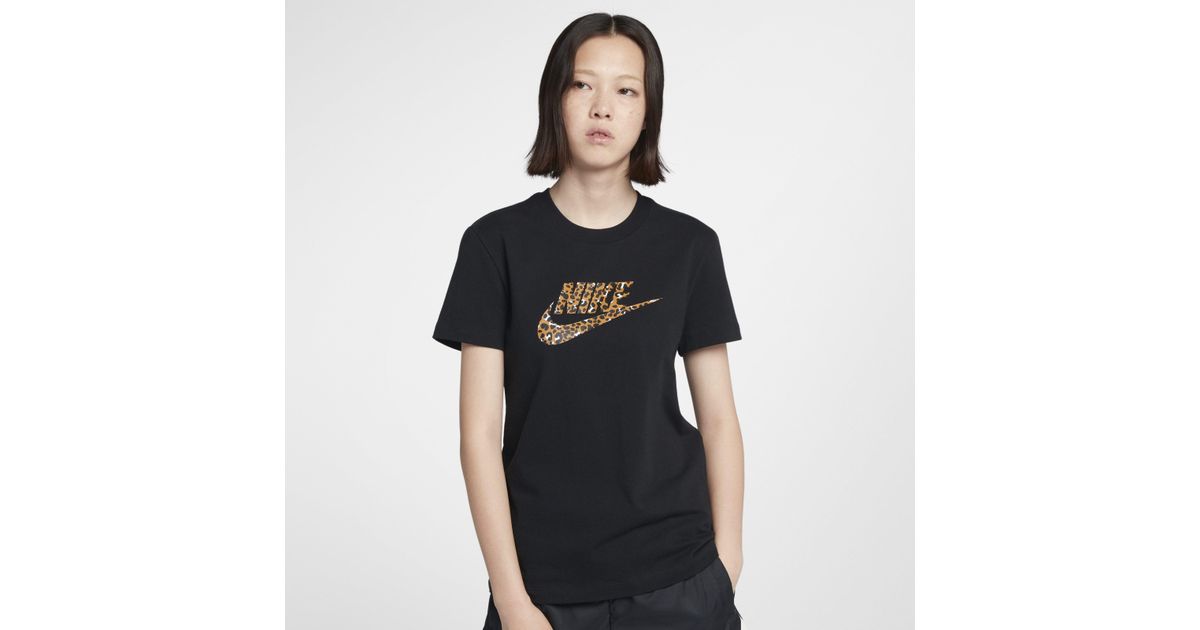 animal print nike shirt