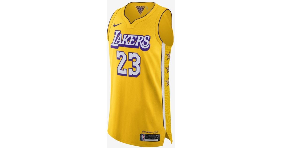 lakers city edition jersey authentic