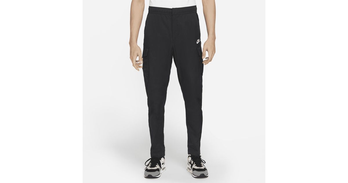 Nike Sportswear Unlined Utility Cargo Pants in Black for Men