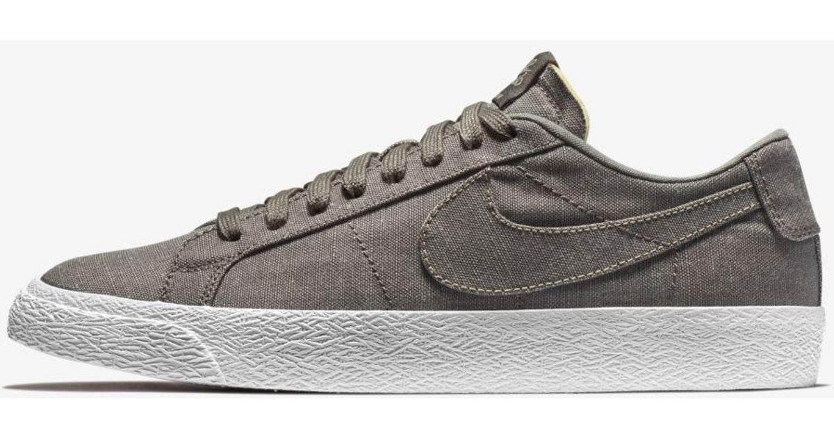 nike sb blazer low canvas deconstructed