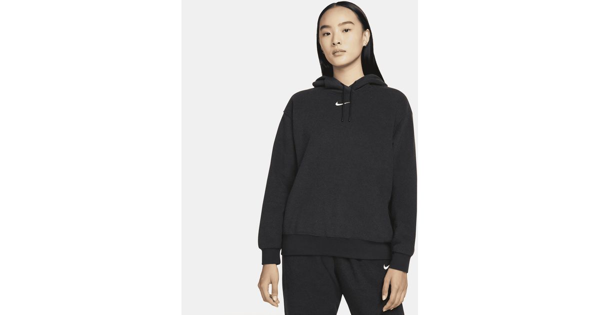 nike sportswear essential plush hoodie