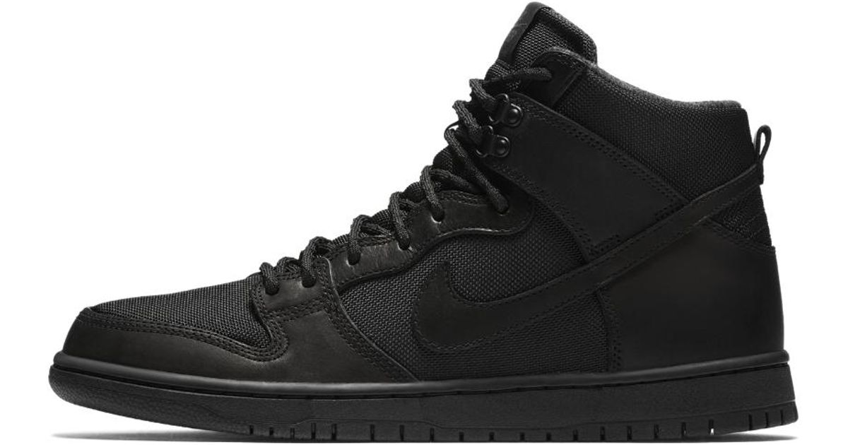 Nike Sb Dunk Hi Pro Bota Men's Skateboarding Shoe in Black/Anthracite/Black (Black) for Men - Lyst