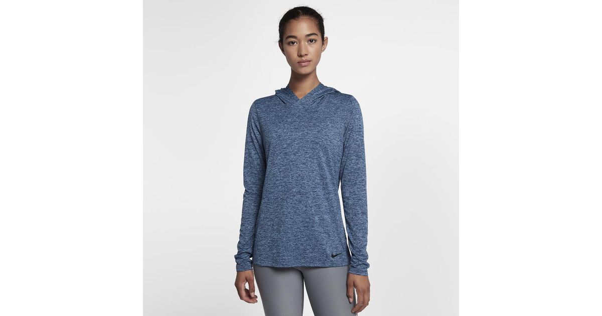 nike women's dry legend training hoodie