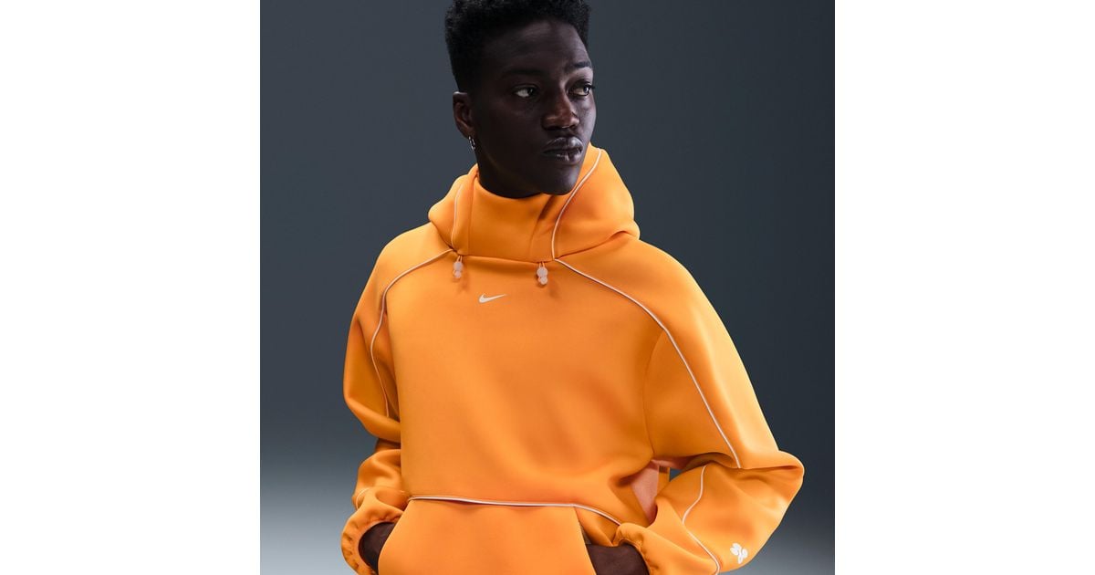 yellow orange nike hoodie