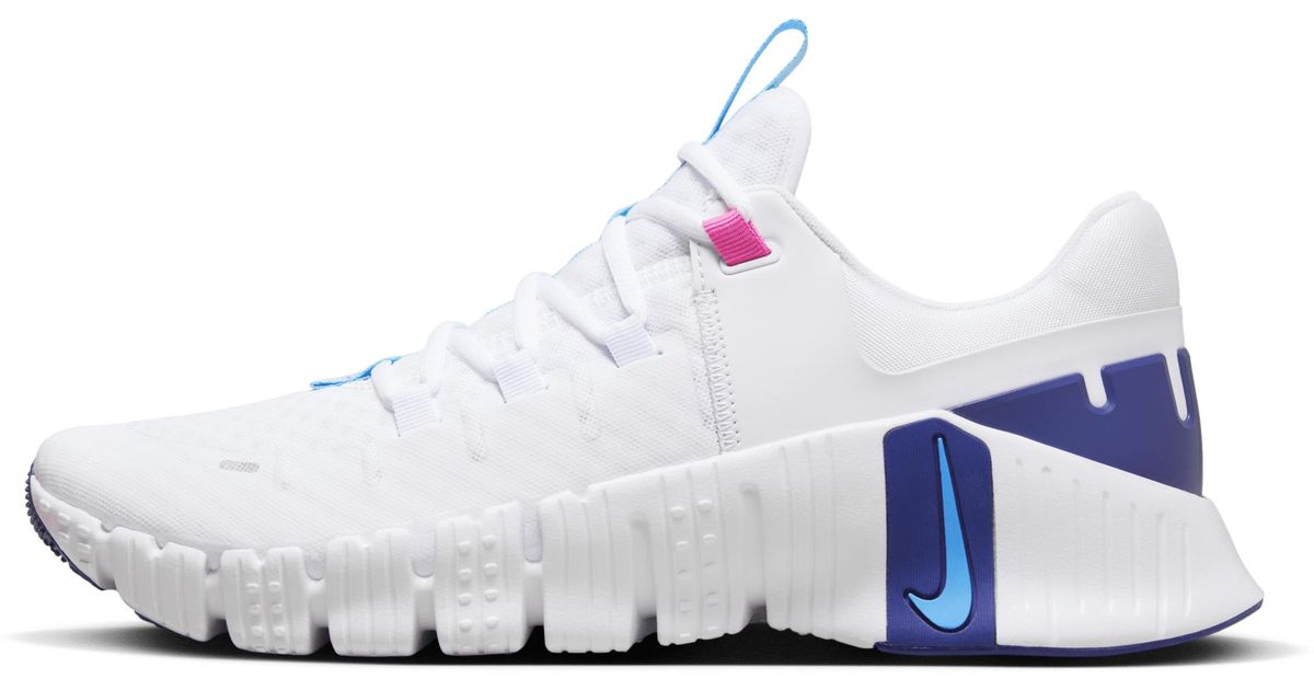 Nike Free Metcon 5 Workout Shoes in White for Men | Lyst UK