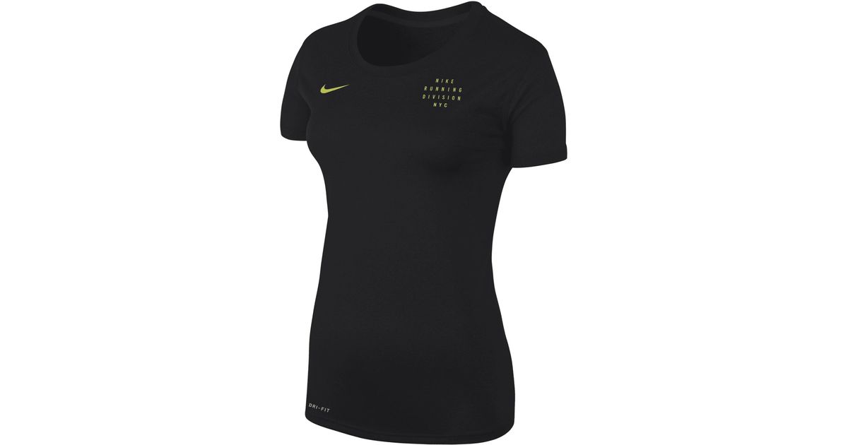 mens black nike dri fit t shirt