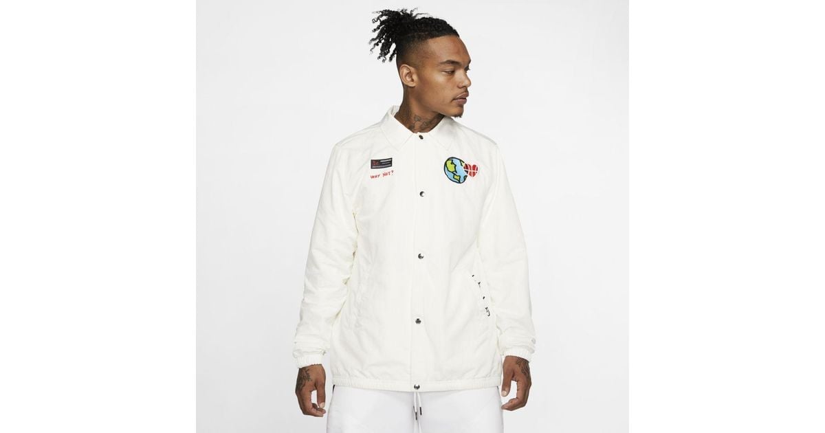 Veste nike blanche jordan cheap