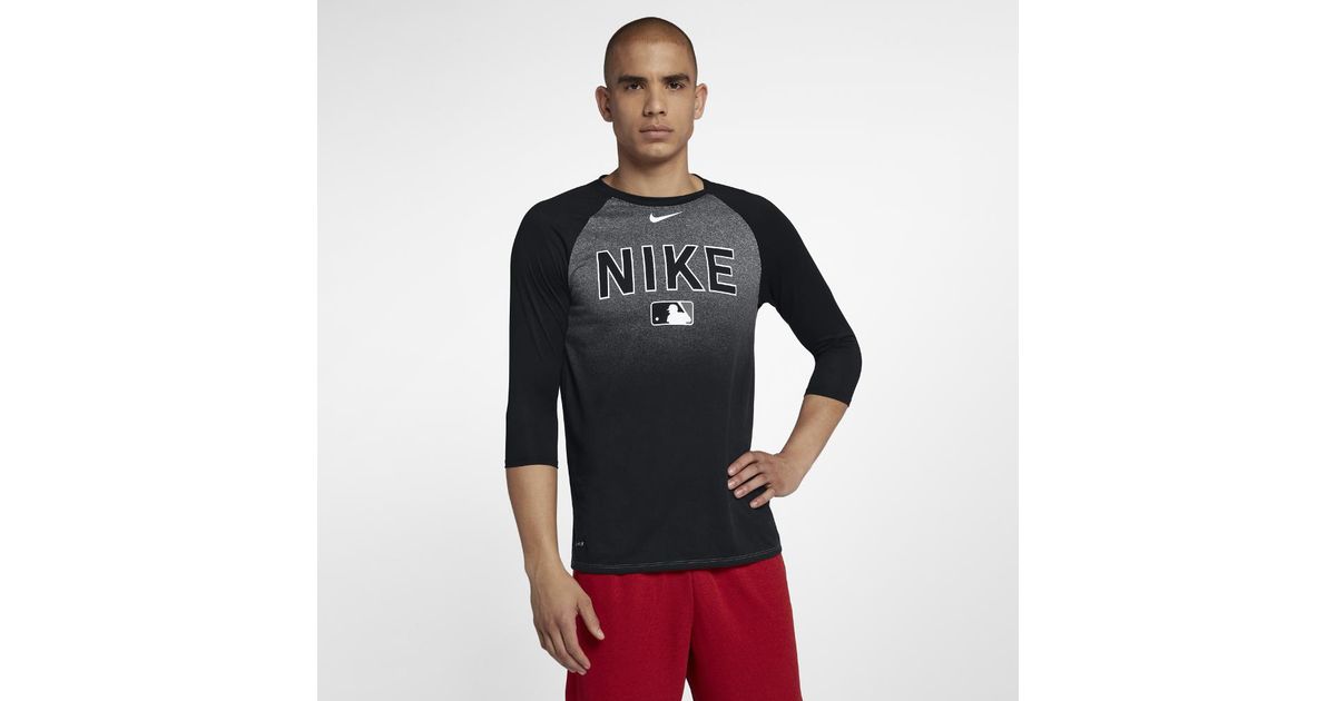 Download Nike Dri-fit Legend Raglan Mlb Men's 3/4 Sleeve Baseball T ...