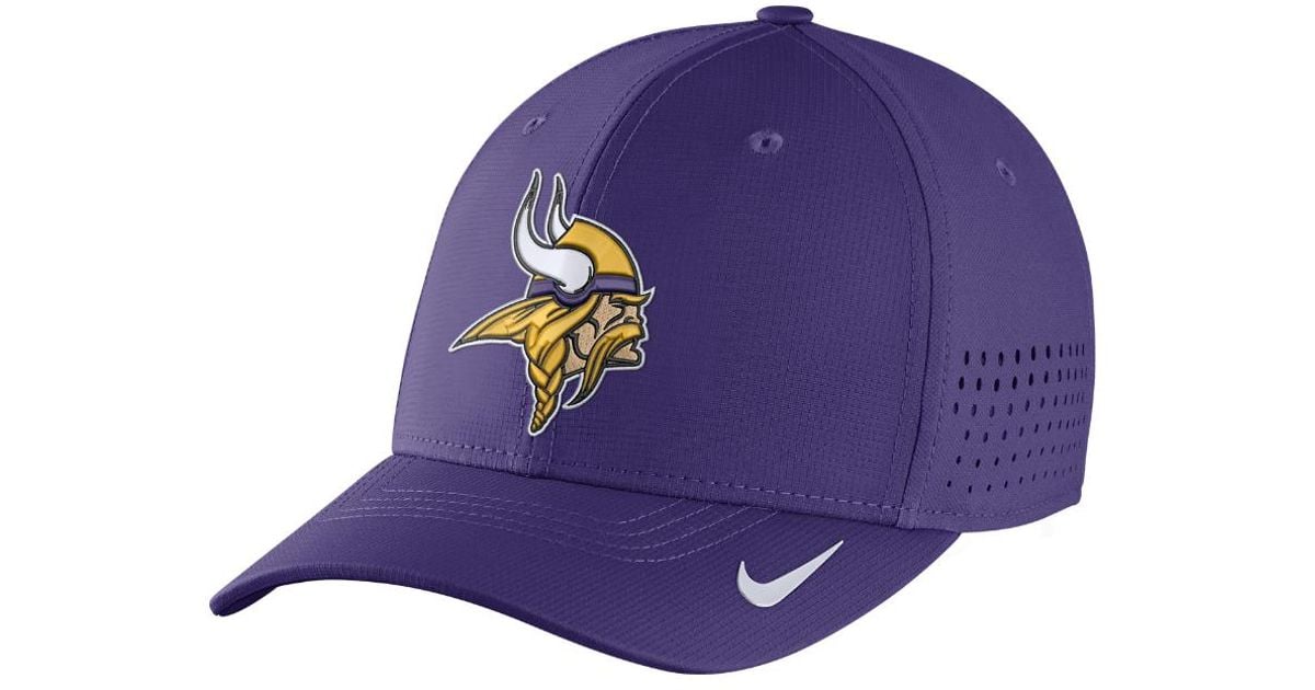 Nike Swoosh Flex (nfl Vikings) Fitted Hat in Purple for Men | Lyst