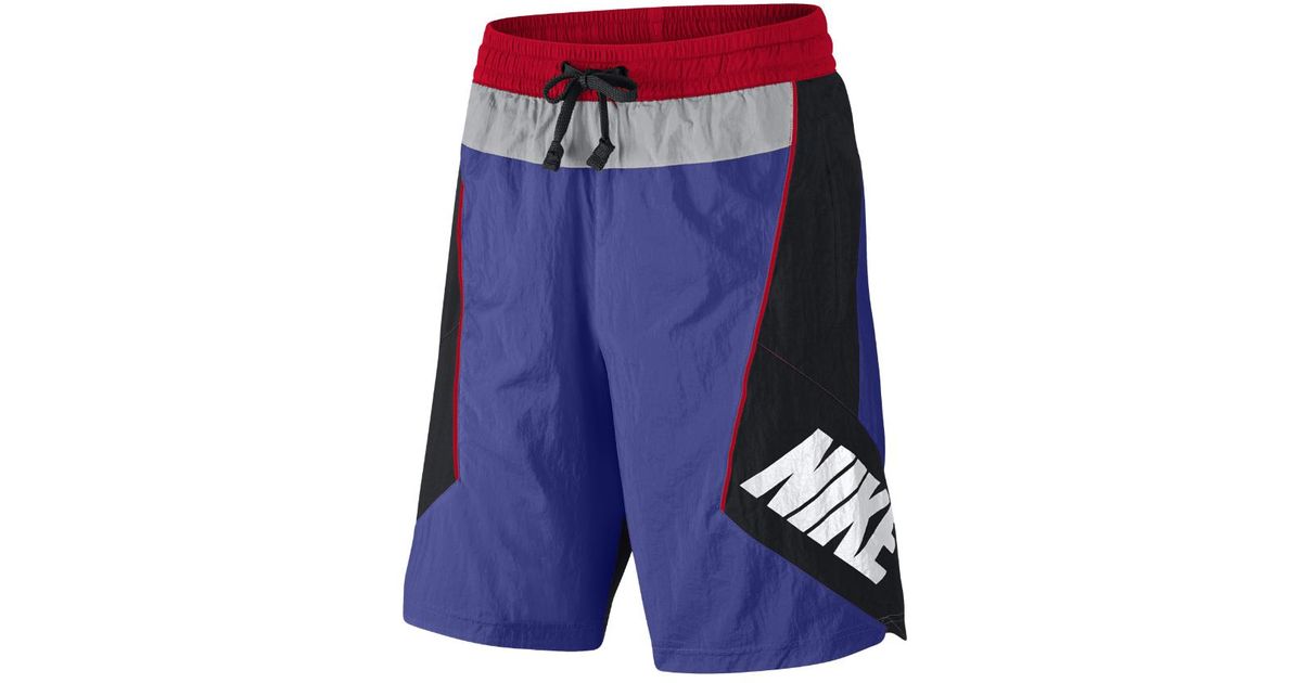 nike throwback shorts purple