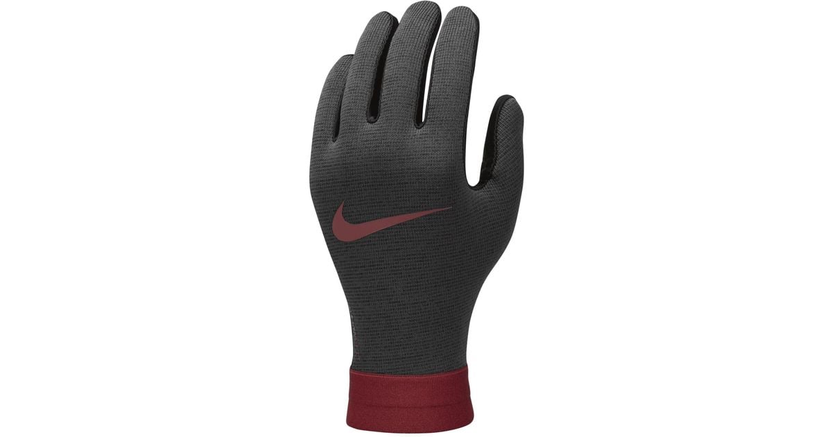 Nike Therma FIT Football Gloves in Black Lyst UK