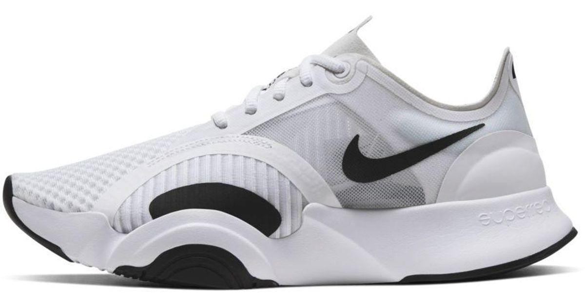Nike Rubber Superrep Go Training Shoe in White | Lyst