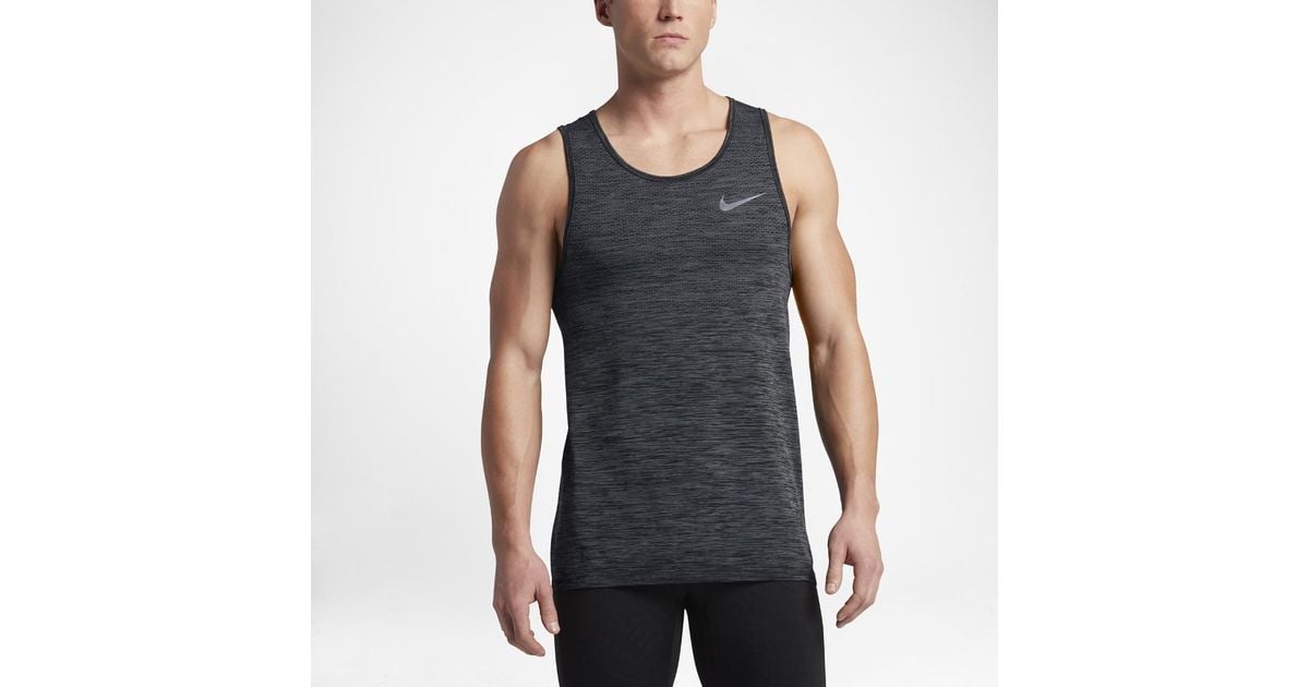 nike dri fit running tank top mens