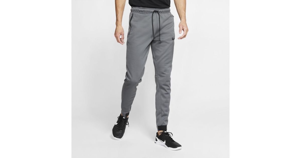 Nike Men's Gray Therma Sphere Training Pants