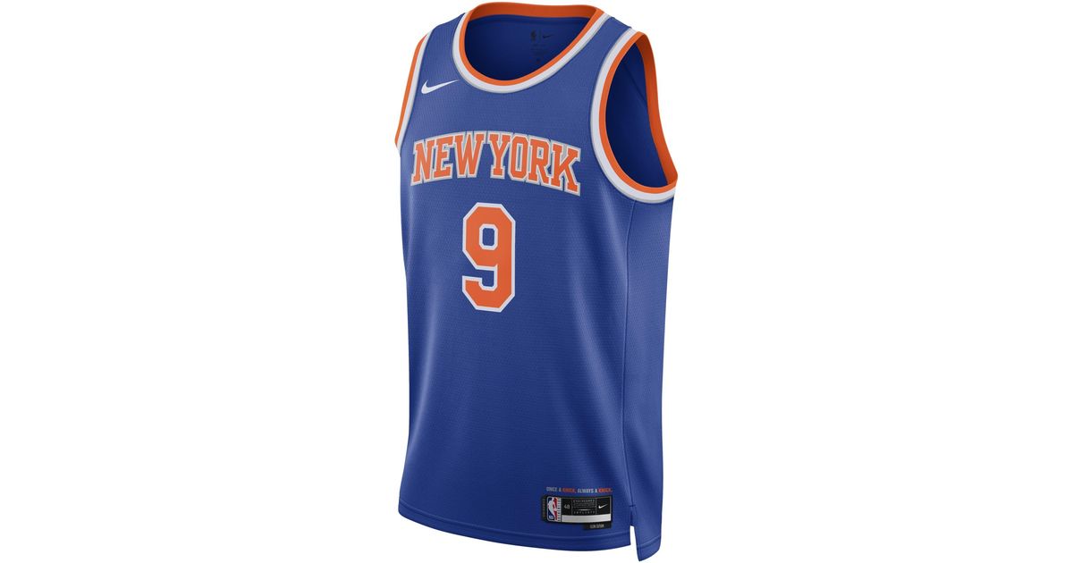Nike New York Knicks Icon Edition 2022/23 Drifit Nba Swingman Jersey