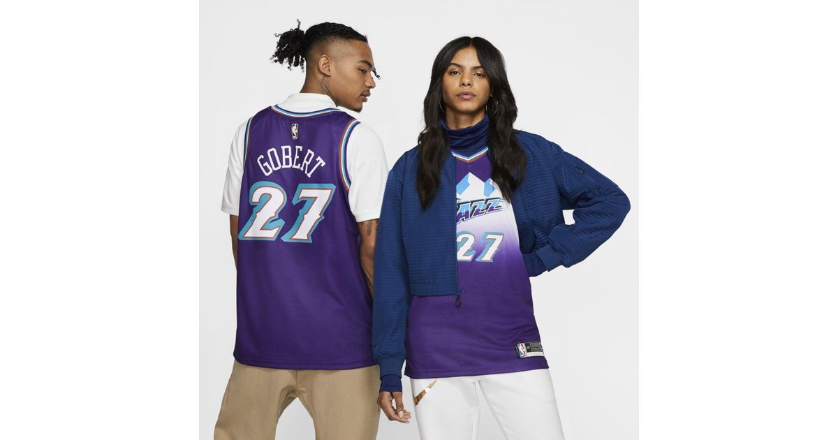 rudy gobert jersey purple