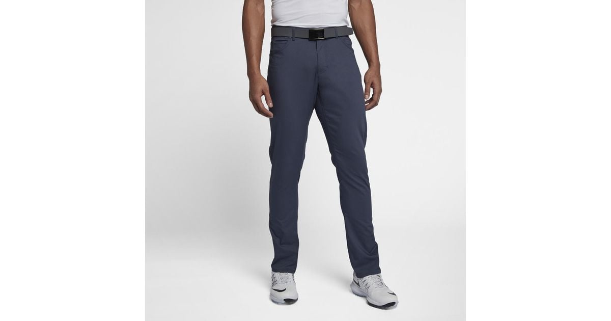 men's slim fit golf pants nike flex