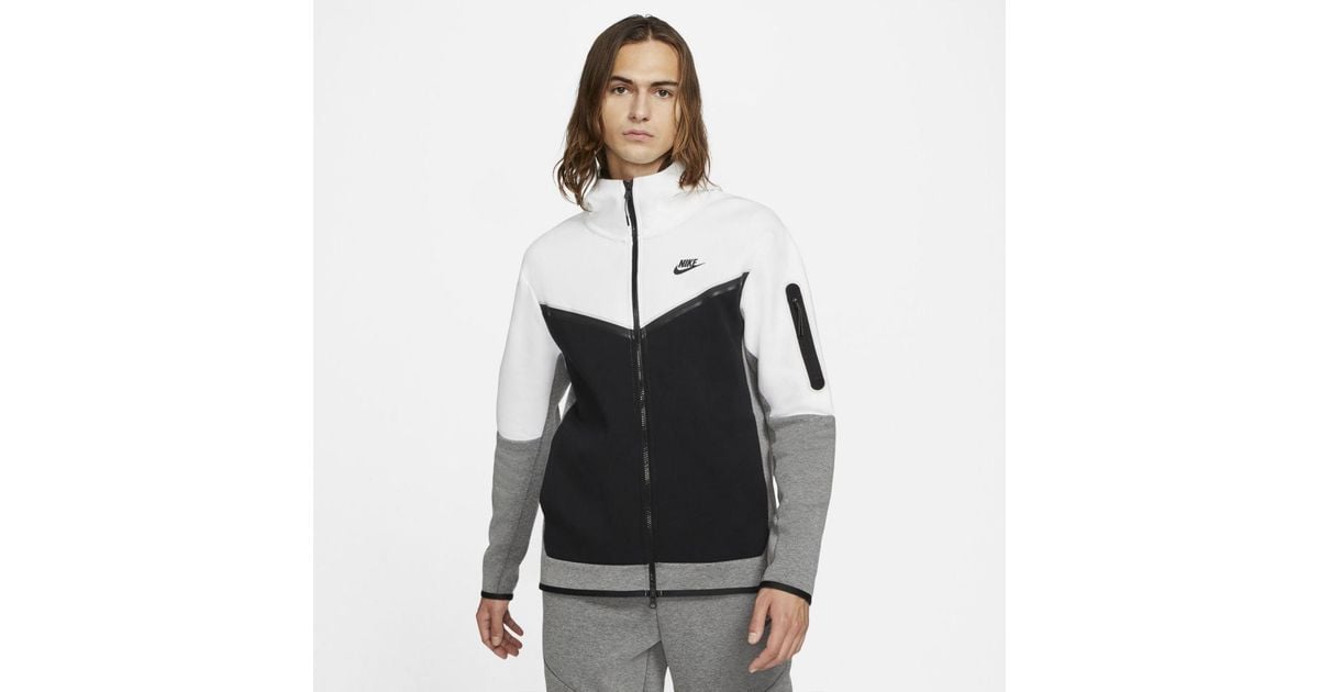 Senaat Ook Haarvaten Nike Tech Fleece Full-zip Hoodie in Gray for Men | Lyst