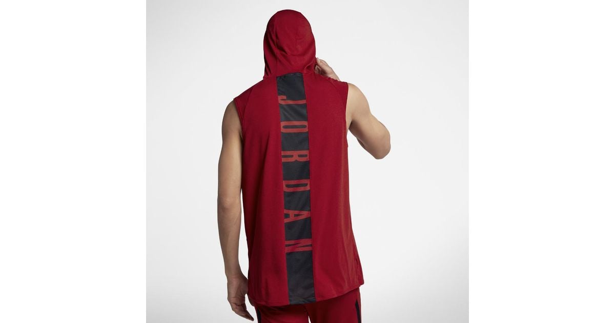 Nike 23 Alpha Men's Hooded Sleeveless Training Top, By Nike in Red for Men  | Lyst