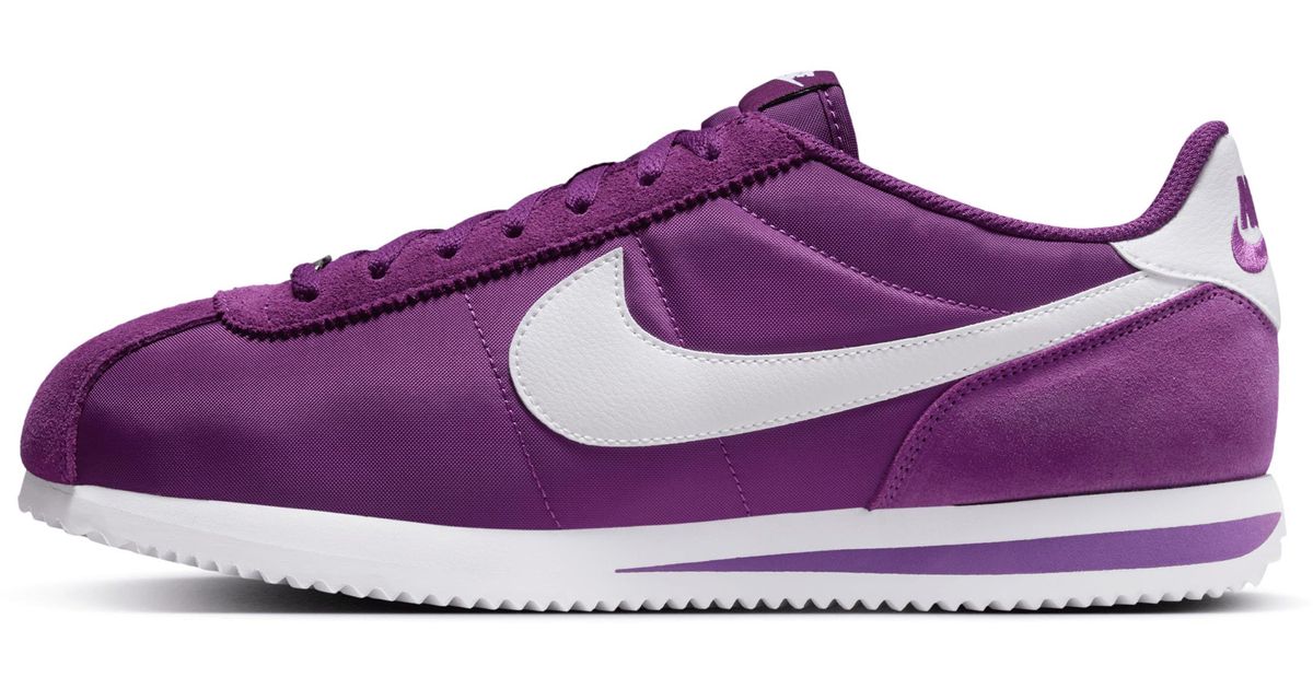 nike cortez violet