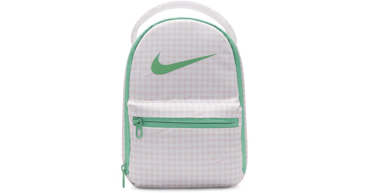Nike Unisex Brasilia Insulated Fuel Pack In Pink, in Gray Lyst