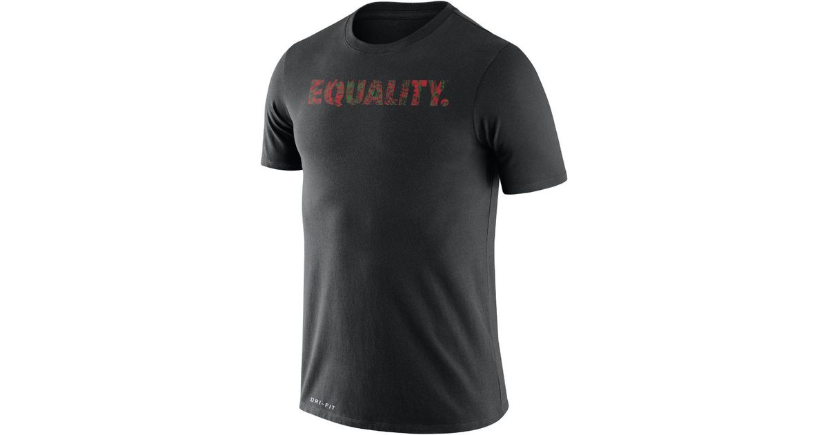Nike Cotton Bhm Equality Men's T-shirt in Black for Men | Lyst