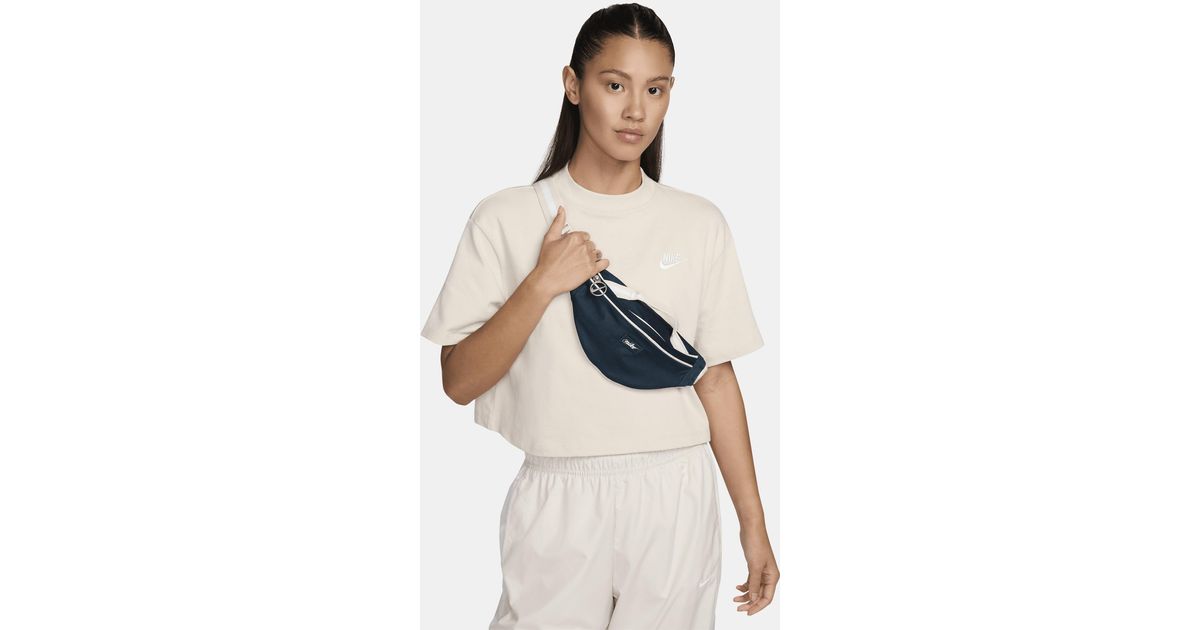 Nike Heritage Retro Hip Pack Small 1L in Blue Lyst UK