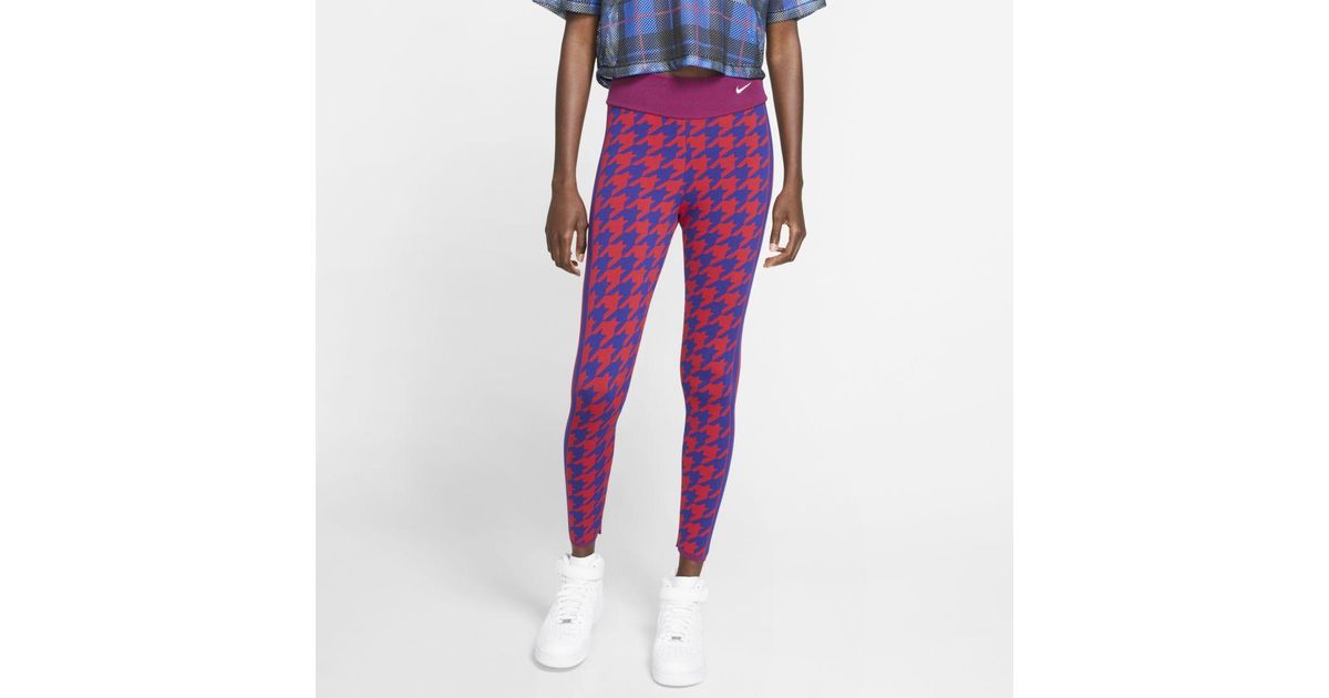 nike houndstooth leggings