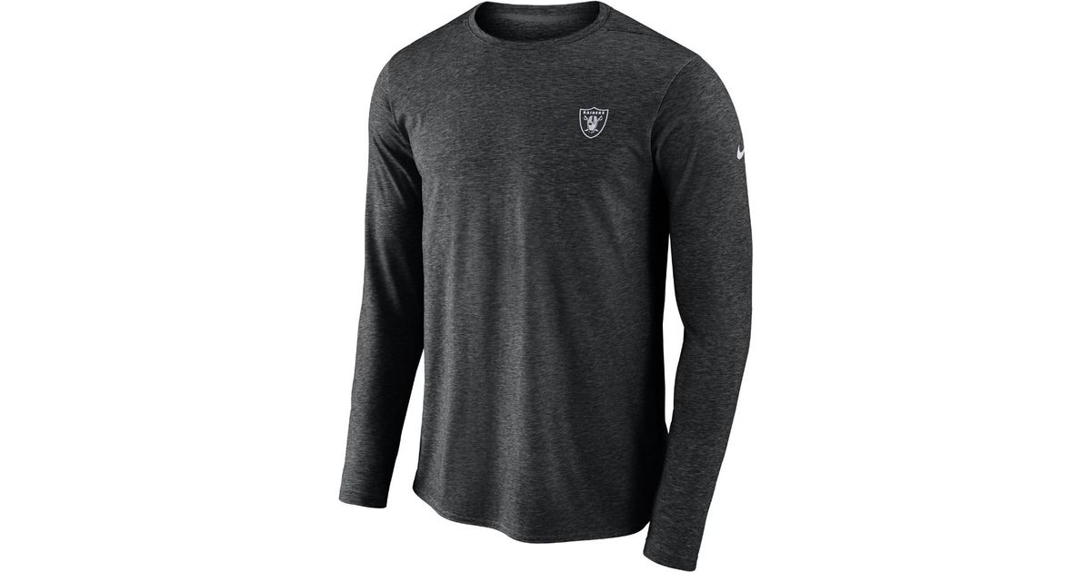 raiders dri fit long sleeve