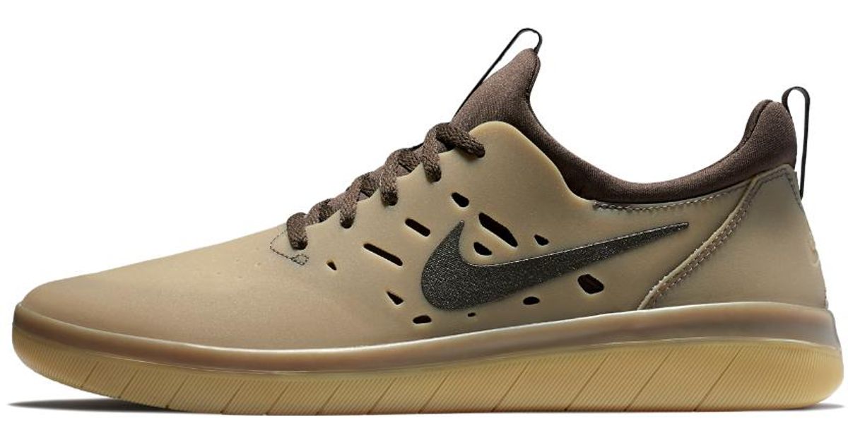nike nyjah brown