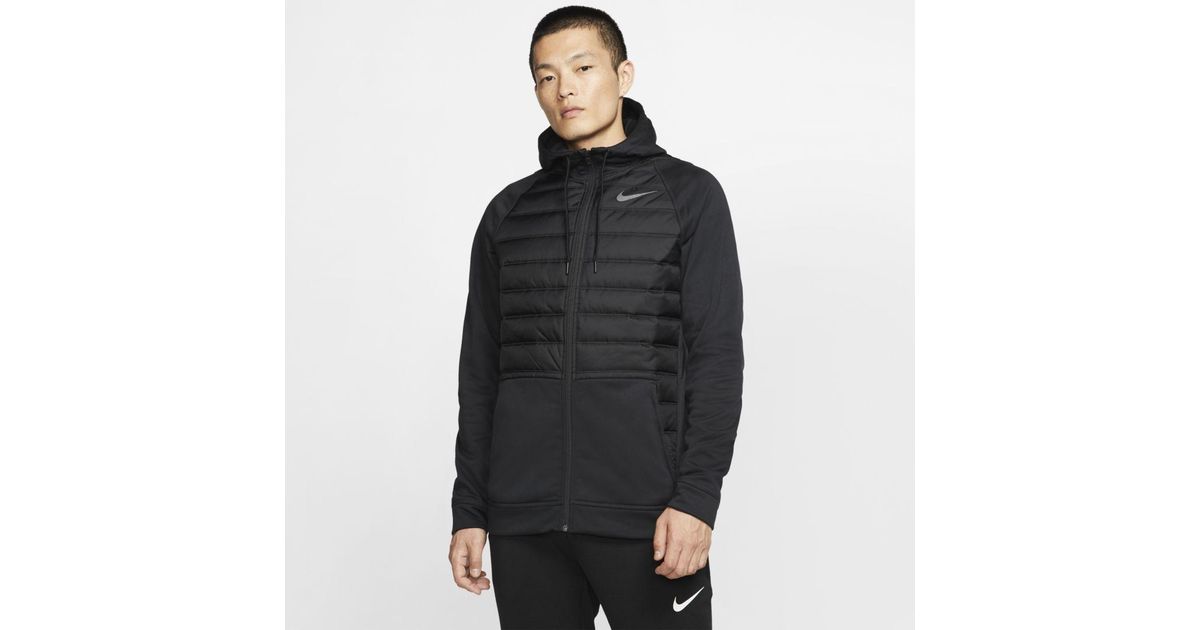 nike therma training jacket