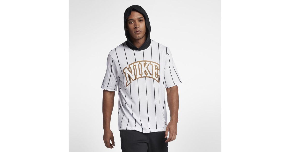 nike dri fit hooded t shirt