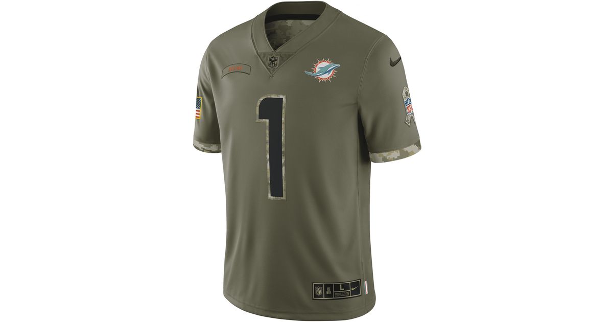 dolphins salute to service jersey