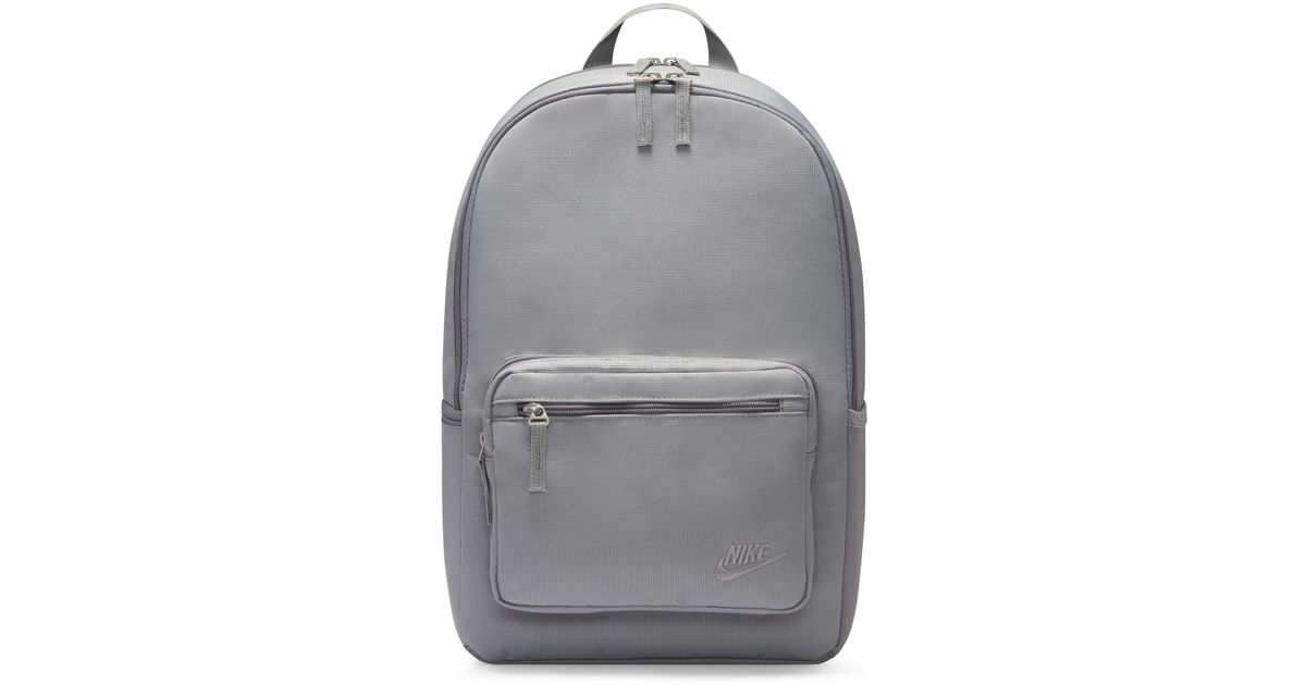 Nike Heritage Eugene Backpack (23l) in Grey | Lyst UK