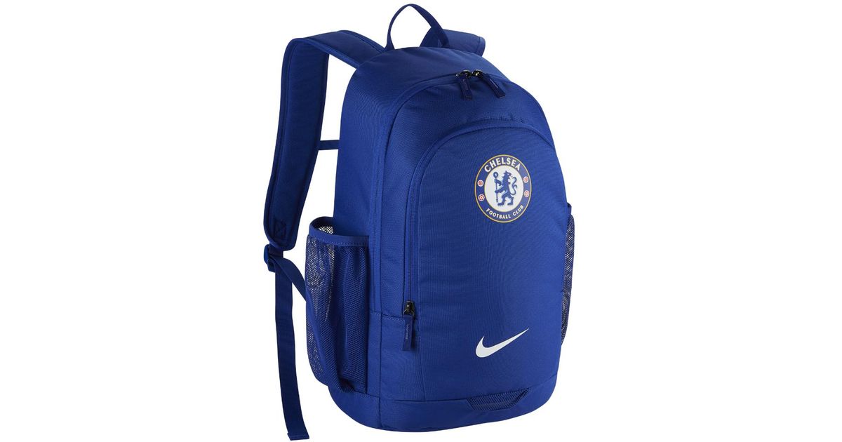Nike Chelsea Fc Stadium Soccer Backpack (blue) for Men | Lyst