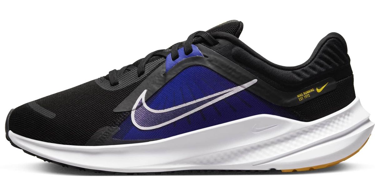 Nike Rubber Quest 5 Road Running Shoes in Black Lyst