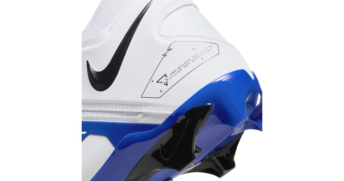 nike alpha cleats white