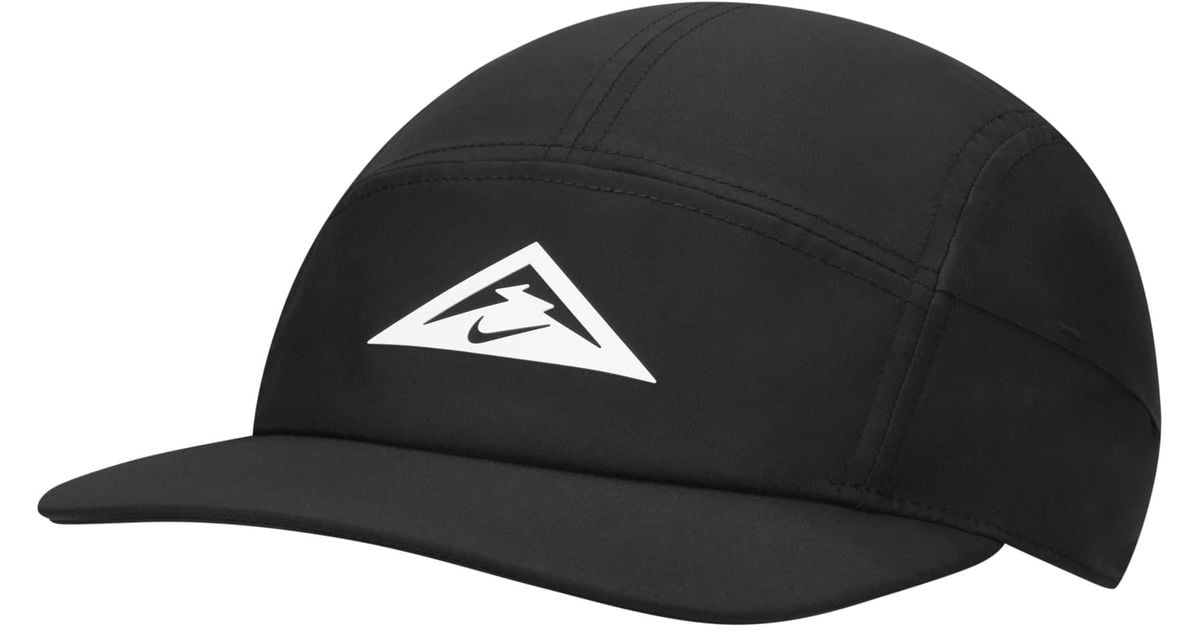 Nike Drifit Aw84 Trail Running Cap in Black,White (Black) Lyst