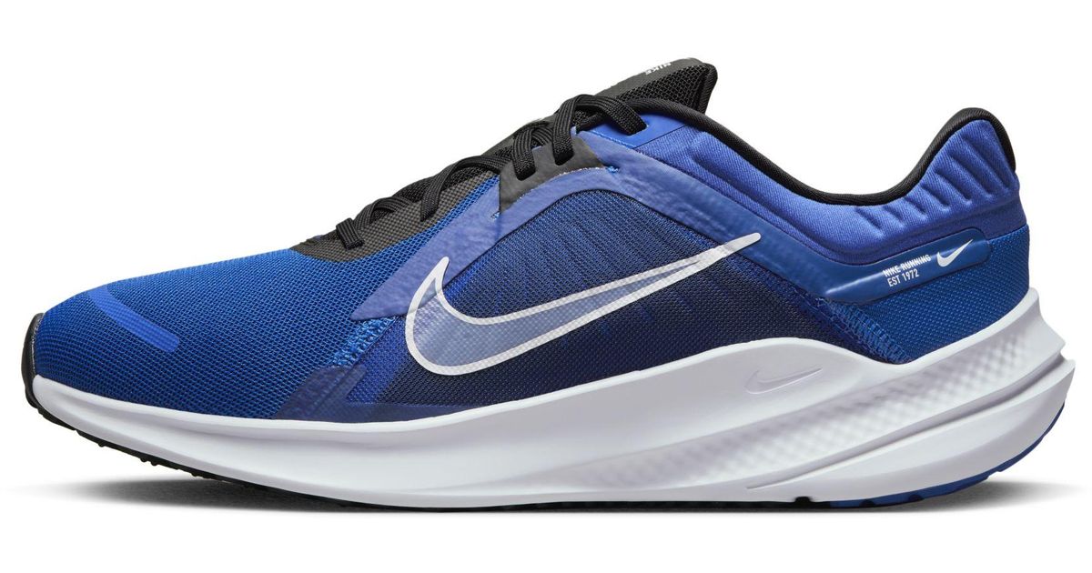 Nike Rubber Quest 5 Road Running Shoes in Blue for Men Lyst UK