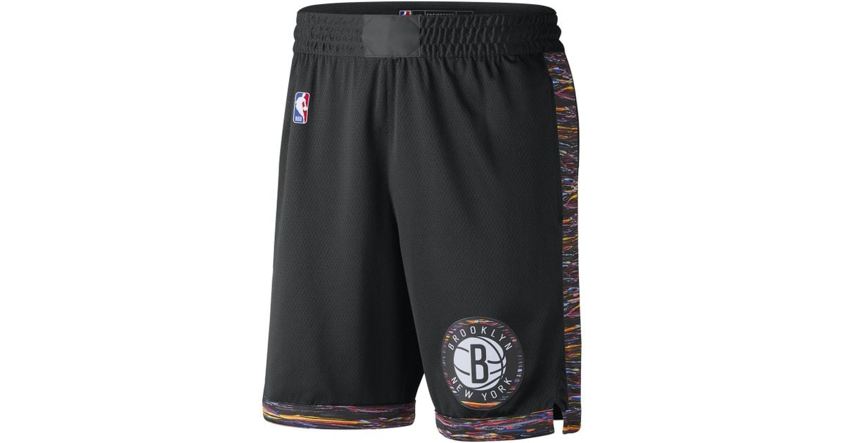 brooklyn nets nike city edition swingman short