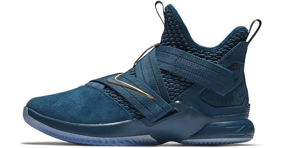lebron soldier 12 sfg blue