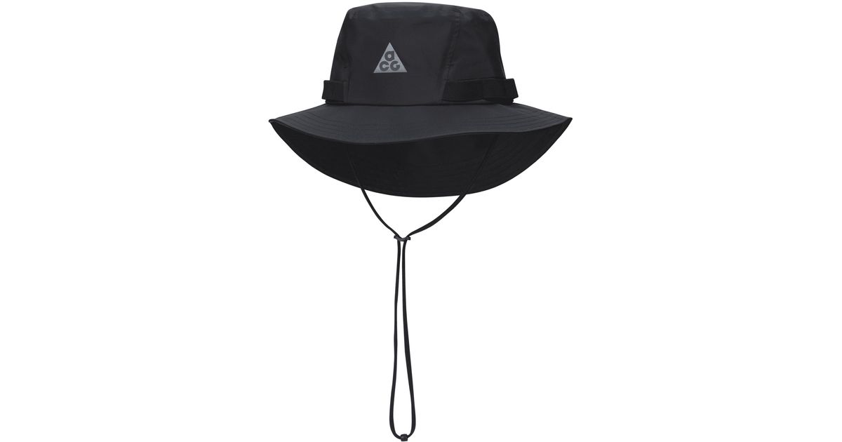 Nike Apex Acg Bucket Hat in Black | Lyst