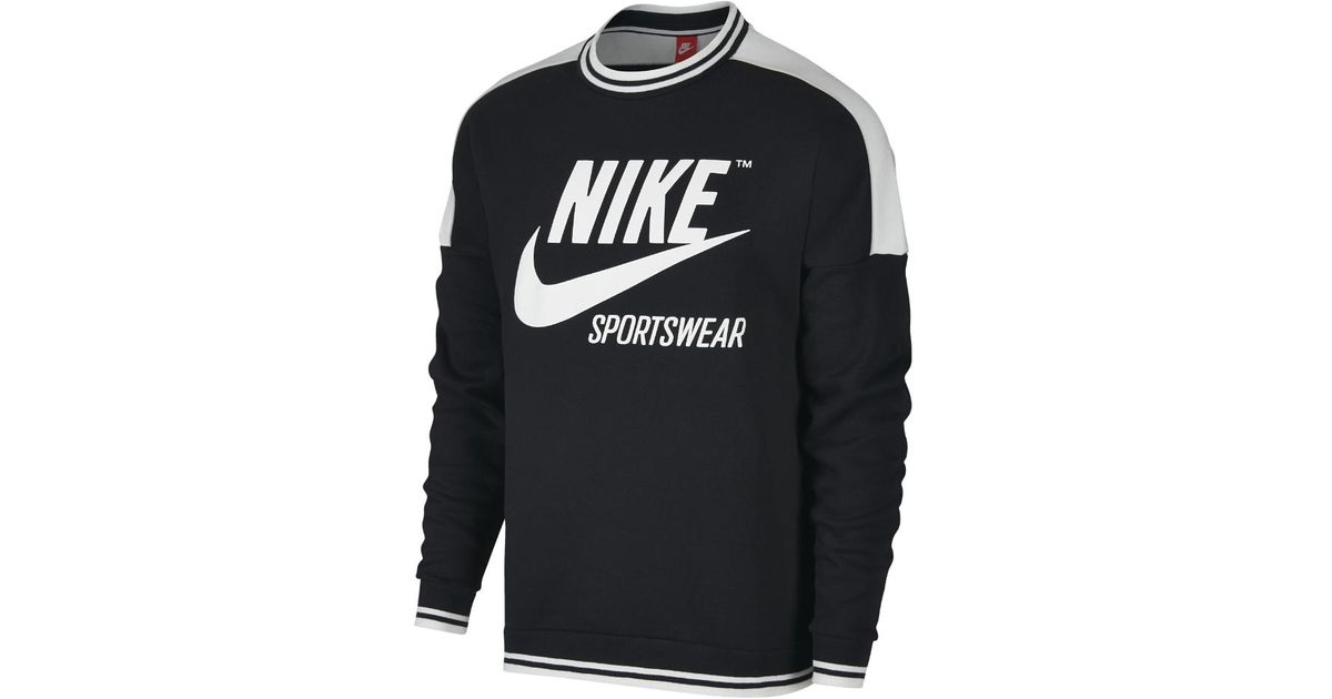 nike sportswear archive crew