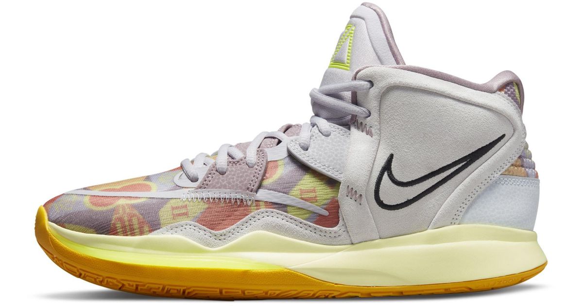 Nike Kyrie Infinity Basketball Shoes Grey in Metallic Lyst UK