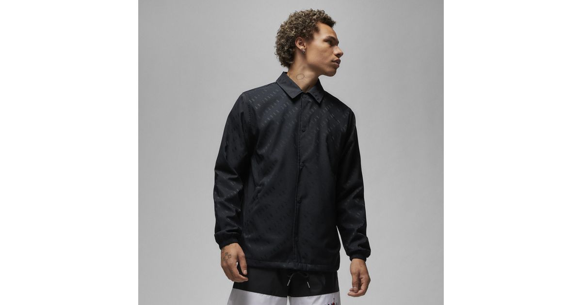 Nike Jordan Essentials Coaches Jacket In Black, for Men | Lyst