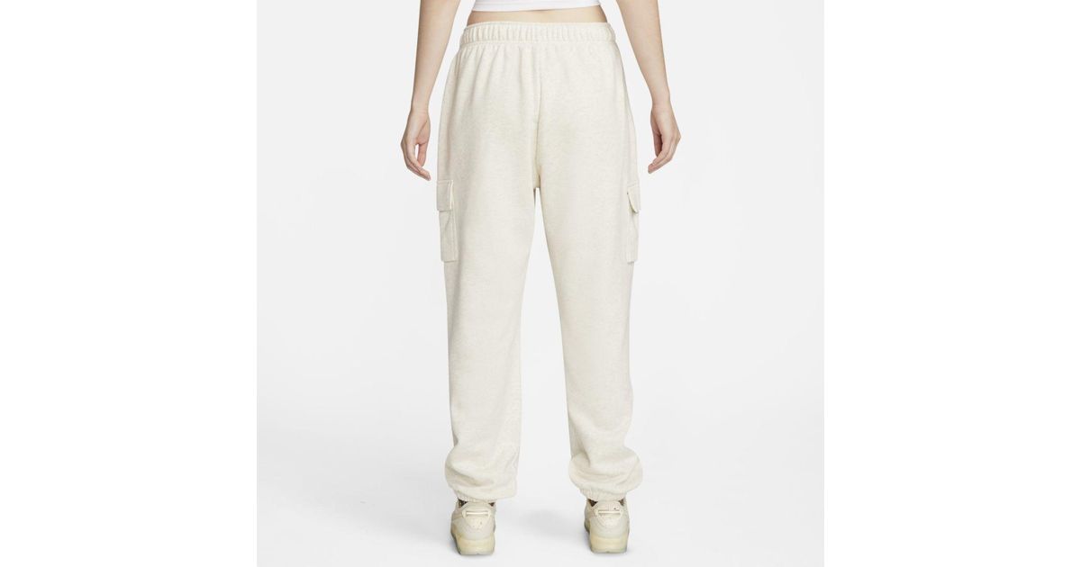 nike oatmeal cargo joggers